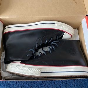 Converse Chuck 70 black leather 10.5